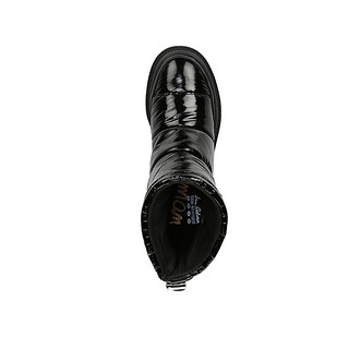 SAM EDELMAN新款欧美风气质时装中筒雪地靴子女CARLTON G6985 38 黑色