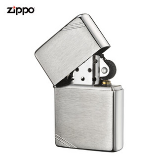 ZIPPO 美国进口 之宝（zippo） 防风煤油打火机不含油  230 古典切角沙子 品牌直供原装正版