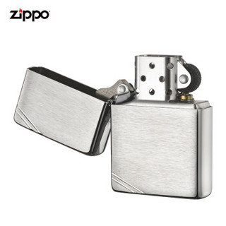 ZIPPO 美国进口 之宝（zippo） 防风煤油打火机不含油  230 古典切角沙子 品牌直供原装正版