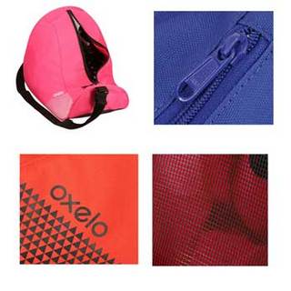 迪卡侬 轮滑包实用轮滑鞋冰刀鞋多彩保护便携包OXELO-L 8232881 蓝色26L