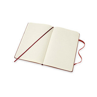 意大利moleskine哈利波特合作系列笔记本子 5款可选Harry Potter联名款 本大型日程本手账随身 生日礼物男女 波尔多红色-大型横间