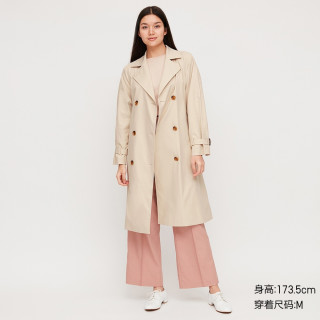 女装 休闲风衣 424589 优衣库uniqlo 165/92a/xl 09 黑色