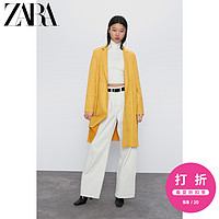 ZARA 新款 女装 绒面质感效果大衣外套 02712152300 XS (160/80A) 黄色