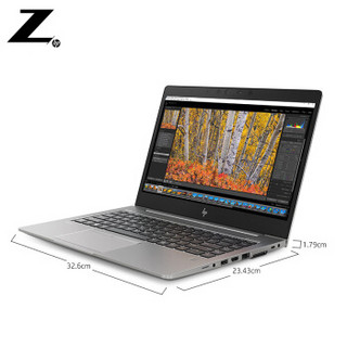 惠普（HP）Z系列ZBOOK14uG5-37 14英寸 设计本笔记本 i5-8250U/8G/256G PCIe SSD/2G独显/Win10H