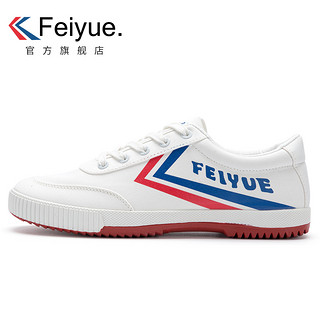 Feiyue. 飞跃 feiyue/飞跃小白鞋第三版 运动鞋帆布鞋板鞋小白鞋休闲男女情侣鞋