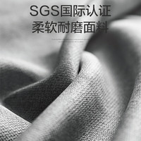林氏木业北欧懒人沙发豆袋阳台单人沙发榻榻米卧室小型网红LS050 【岩灰】LS050XY2中号豆袋
