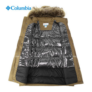 经典款Columbia/哥伦比亚户外男热能防水600蓬鹅绒羽绒服EE1530 XXL 257