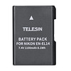TELESIN  尼康EN-EL14电池D3200 D5200 D5300 D5100 D3300 D3400 D5500 D5600入门单反相机可充电锂电池