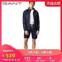 GANT/甘特外套男立领净色夹克上衣美式休闲时尚男装7002508 M 617-红色