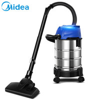 美的(Midea)吸尘器T2-L121A 干湿吹三用 商用家用车用 大功率桶式吸尘器