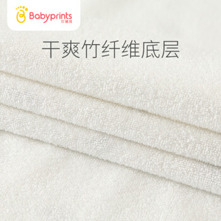 Babyprints婴儿隔尿垫新生儿用品 印花针织透气防水可洗儿童隔尿垫中号1条装灰色