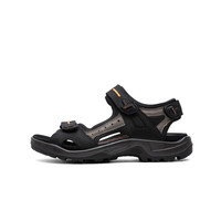 ecco 爱步 男士凉鞋夏季外穿 潮酷防滑沙滩鞋凉鞋男真皮 越野069564