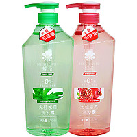 BEE&FLOWER 蜂花 无硅油系列洗发露套装 (石榴滋养750ml+芦荟水润750ml)