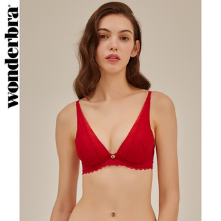 wonderbra内衣女文胸白色性感蕾丝精油水袋少女聚拢舒适胸罩女 白色 70B