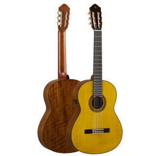 雅马哈（YAMAHA）CGTA 单板古典吉他电箱加振款39英寸原木色