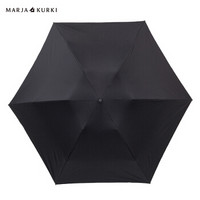 玛丽亚.古琦 玛丽亚古琦 MARJA KURKI 三折伞 超轻晴雨两用纯色彩胶防晒防风折叠太阳伞女 知性纯色 9FF236199  黑色