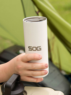 SOG 索格 530ml大容量 大口径双层真空 304不锈钢饮水杯便携随行杯