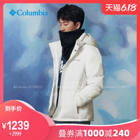 Columbia/哥伦比亚户外新秋冬黄轩同款热能800蓬鹅绒羽绒服PM5696 XXL(190/104A) 022