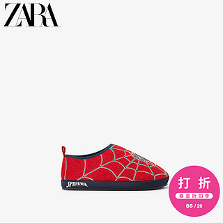 ZARA 新款 童鞋男童 人造皮草效果漫威蜘蛛侠家居鞋 15705003020 28/29 (185/67) - 18,3 cm 20