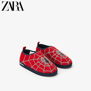 ZARA 新款 童鞋男童 人造皮草效果漫威蜘蛛侠家居鞋 15705003020 30/31 (195/69) - 19,6 cm 20