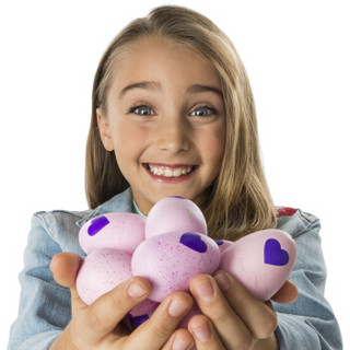 哈驰魔法蛋（HATCHIMALS）新款孵化蛋儿童玩具女孩过家家玩具礼盒公仔神秘迷你蛋 第2季 4颗+1个已孵化