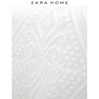 Zara Home 欧式几何图案夏凉被棉床单床盖罩单件 43422006250 白色 230 x 250 cm