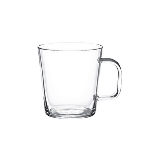 高硼硅耐热玻璃杯水杯家用把手杯子便携创意茶杯 430mL