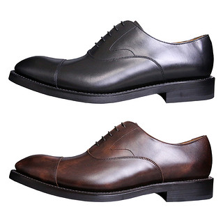REGAL/丽格商务正装日本制固特异德比正装男士皮鞋01RR 39 DBR(深褐色)