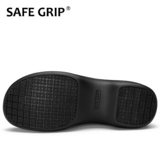 SAFE GRIP JZWS-32 专业防滑厨师鞋耐油防水超轻男女通用 黑色 35