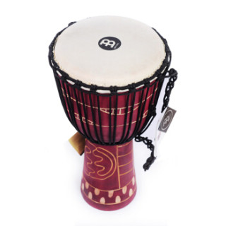 meinl麦尔非洲鼓整木掏空手鼓打击乐器12英寸血之图腾hdj16l