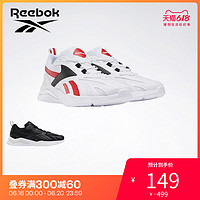 Reebok锐步男女复古休闲鞋ASTRORUN夏季情侣款低帮运动鞋 EH3100 35 EH3100-白色/黑色/红色