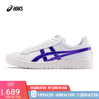 ASICS亚瑟士GEL-PTG 男女复古低帮休闲运动鞋时尚小白鞋 43.5 白色/绿色