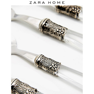 Zara Home 细节手柄早午餐叉牛排叉水果西餐叉 48197730990 透明0.3 x 2.2 x 17.0 cm