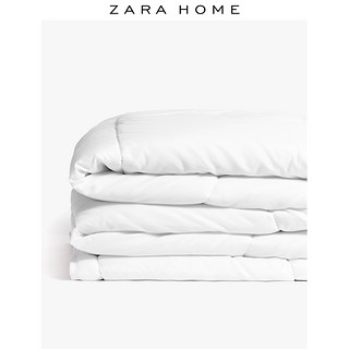 Zara Home 白色轻薄夏凉被空调被子被芯纤维填充物 46310010250 240 x 220 cm（1.80m 床） 白色