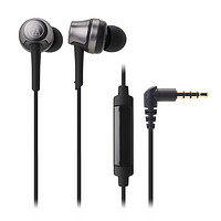 audio-technica 铁三角 ATH-CKR50iS 入耳式有线耳机 黑色 3.5mm