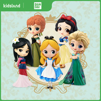 BANDAI 万代 动漫手办迪士尼人偶白雪公主花木兰模型摆件正版少女娃娃玩具