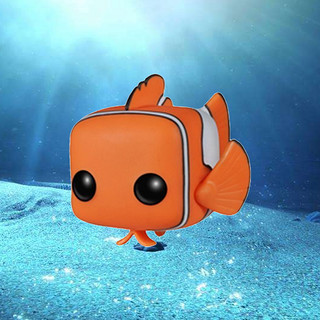 funko pop 迪士尼 海底总动员 Nemo小丑鱼 Dory模型公仔玩偶摆件 小丑鱼 约10CM【正版官方授权】