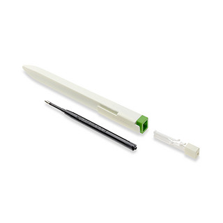 意大利MOLESKINE GO PENS方形按压式圆珠笔1.0mm多色可选办公记事文具商务精致简约笔 学生创意文具用品 图案，绿色