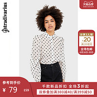 Stradivarius 黑色牛仔半身裙女秋2020新款时尚短裙 01330534708 40 深灰色