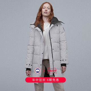 CANADA GOOSE / 加拿大鹅 Shelburne 黑标派克大衣 3802LB 2XS 317 葡萄酒红