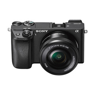 SONY 索尼 Alpha 6300L APS-C画幅 微单相机 黑色 E PZ 16-50mm F3.5 OSS 变焦镜头 单头套机