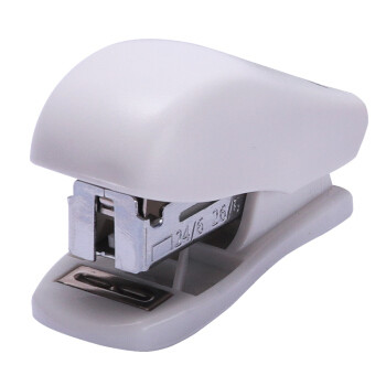 概率券：SUNWOOD 三木 效率王系列 20页小型迷你便携订书机组合套装(订书机+订书针) 白色 P80