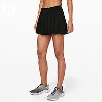 lululemon丨Pleat to Street 女士运动短裙 LW8AAMS L/10 黑色