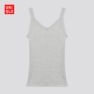 女装 背心(蕾丝) 423118 优衣库UNIQLO 165/95/L 00 白色