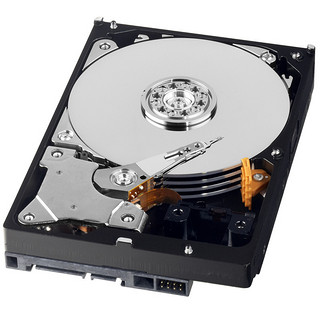 Western Digital 西部数据 蓝盘系列 3.5英寸 台式机硬盘 2TB (SMR、5400rpm、256MB) WD20EZAZ