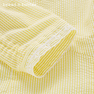 bread n butter肩带式纯色连衣裙 1/170M 粉黄色
