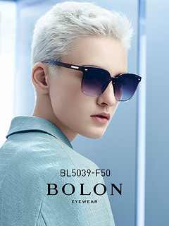BOLON暴龙2020新品太阳镜猫眼潮潮流墨镜时尚眼镜男女BL5039 BL5039 F50紫色