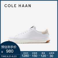 歌涵 COLE HAAN新品潮流小白鞋运动休闲男鞋圆头C32511 42.5 白色-C32511