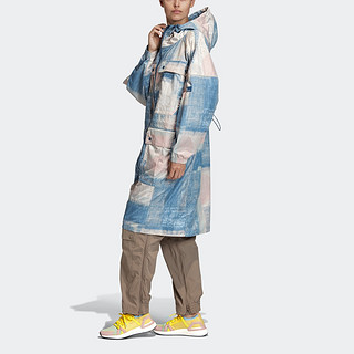 阿迪达斯官网 adidas smc PARKA PRINTED 女装运动夹克外套FK9673 L 多色/远景蓝