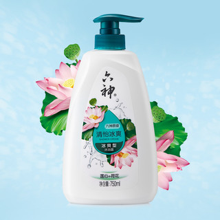 六神 清怡沐浴露淋浴露幽韵荷香750ml持续留香润肤沐浴乳沐浴液 750mL